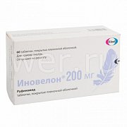 Иновелон таблетки покрытые пленочной оболочкой 200 мг 60 шт. Иновелон таблетки покрытые пленочной оболочкой 200 мг 60 шт.