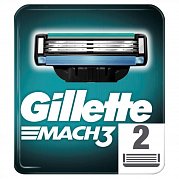 Gillette Mach3 Сменные кассеты для бритья 2 шт.
