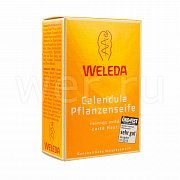 Weleda Мыло детское растительное с календулой 100 г Weleda Мыло детское растительное с календулой 100 г