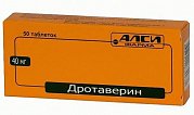 Дротаверин таблетки 40 мг 50 шт. Дротаверин таблетки 40 мг 50 шт.