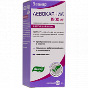 Левокарнил Раствор для внутреннего применения 1500 мг 100 мл Эвалар