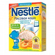 Nestle Каша рисовая молочная с морковью и абрикосом с 4 мес. 250 г