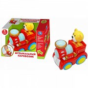 Умка B1243597-R Паровозик со светом и звуком QS144