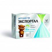 Экспортал порошок для приготовления раствора для приема внутрь для детей саше 5 г 6 шт. Экспортал