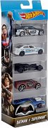 Hot Wheels Набор из 5 машинок Batman v Superm 1806 DJD23