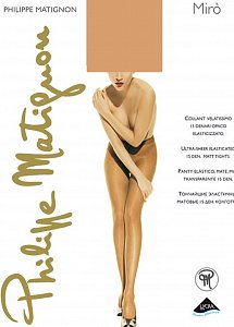 Philippe Matignon Колготки Miro 15 Den р.4 nero