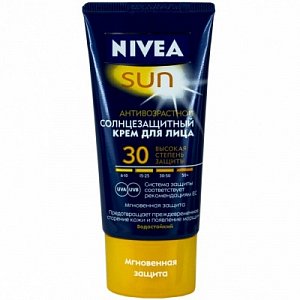 Нивея Sun Крем для лица SPF30 50 мл