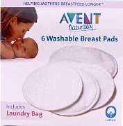 Avent SCF 155 06 Вкладыши для бюстгалтера многоразовые 6 шт.