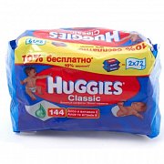 Huggies Влажные салфетки Classic 144 шт.