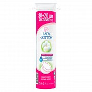Lady Cotton ватные диски 80+20 шт.