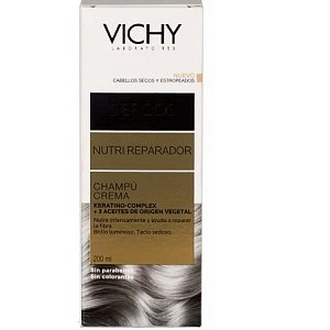 Vichy Dercos Шампунь питательный восстанавливающий+3 масла 200 мл