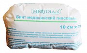 Бинт гипсовый 10 см х 3 м Меридиан Бинт гипсовый 10 см х 3 м Меридиан