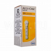 Accu-Chek Softclix Ланцеты 25 шт Accu-Chek Softclix Ланцеты 25 шт