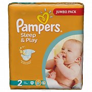 Pampers Подгузники Sleep & Play Mini 3-6 кг 88 шт.