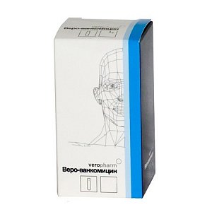 Веро-Ванкомицин лиофилизат для приготовления раствора для инфузий 500 мг флакон 1 шт.