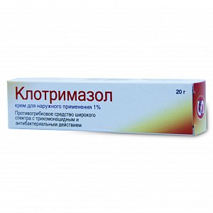 Клотримазол крем для наружного применения 1% туба 20 г Sedate Health Care [Седейт Хелф Кеа]