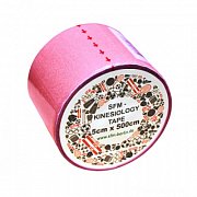 SFM Кинезиотейп 5х500 см Розовый в полиэтиленовой пленке