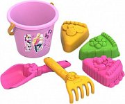Нордпласт Песочный набор Барби № 3 431838 6 предметов