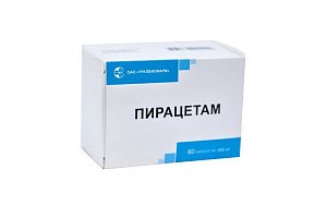 Пирацетам капсулы 400 мг 60 шт.