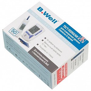 B.Well Тест-Полоски WGS-70 50 шт.