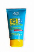 Либридерм Bronzeada Крем солнцезащитный Омега 3-6-9 с термальной водой SPF 15 150 мл