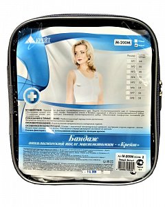Крейт Бандаж М-200М онкологический после мастэктомии р.5 Белый Левый