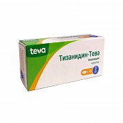 Тизанидин-Тева таблетки 2 мг 30 шт. Тизанидин-Тева таблетки 2 мг 30 шт.