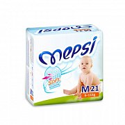 Mepsi Подгузники с рельефным слоем 6-11 кг 21 шт.