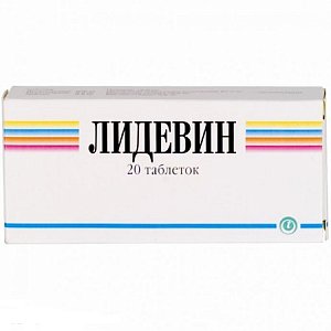 Лидевин таблетки 20 шт.