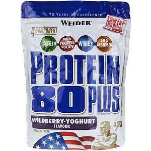 Weider Protein 80+ лесные ягоды пакет 500 г