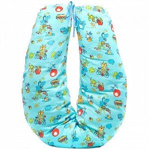 Фэст Подушка Для Беременных И Кормящих Женщин , На Синем Зоопарк