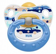 NUK Пустышка латексная Happy Kids р.2 с 6 мес. успокаивающая