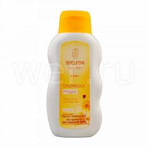 Weleda Baby Масло для младенцев с календулой 200 мл