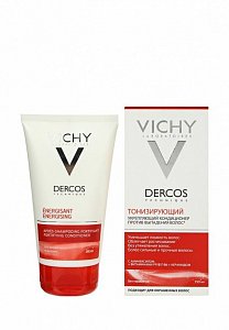 Vichy Dercos Кондиционер тонизирующий с аминексилом 150 мл