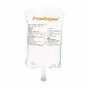 Реамберин раствор для инфузий 1,5% флакон 500 мл 5 шт.