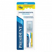 PresiDENT Спрей для рта мята без спирта 20 мл