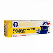 911 Муравьиная кислота и окопник гель-бальзам 100 мл разогревающий 911 Муравьиная кислота и окопник гель-бальзам 100 мл разогревающий