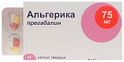 Альгерика капсулы 75 мг 14 шт. Альгерика капсулы 75 мг 14 шт.