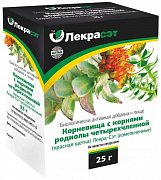 Красная щетка (родиола четырехчленная) 25 г Лекра (БАД)