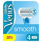 Gillette Venus Smooth кассеты 4 шт. Gillette Venus Smooth кассеты 4 шт.