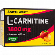 СпортЭксперт L-карнитин 1800 мг раствор флакон 50 мл 6 шт.