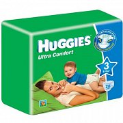 Huggies Подгузники Ultra Comfort 5-9 кг 26 шт.