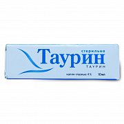 Таурин капли глазные 4% флакон-капельница 10 мл Таурин капли глазные 4% флакон-капельница 10 мл