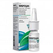 Виброцил спрей назальный дозированный 35,125+351,25 мкг доза 15 мл