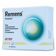 Ременс таблетки подъязычные гомеопатические 36 шт. Ременс таблетки подъязычные гомеопатические 36 шт.
