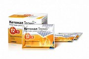 Кетонал Термо пластырь разогревающий 1 шт. Кетонал Термо пластырь разогревающий 1 шт.