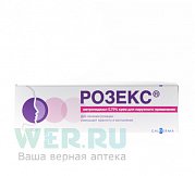 Розекс кремдля наружного применения 0,75% туба 30 г Розекс кремдля наружного применения 0,75% туба 30 г