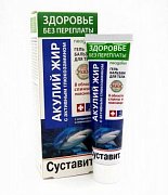 Суставит Акулий жир глюкозамин гель-бальзам для тела 125 мл Суставит Акулий жир глюкозамин гель-бальзам для тела 125 мл