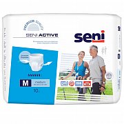 Seni Active Подгузники-трусики для взрослых р.M 10шт. (80-110см) Seni Active Подгузники-трусики для взрослых р.M 10шт. (80-110см)