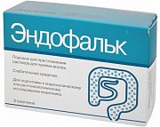 Эндофальк порошок для приготовления раствора для приема внутрь пакетики 6 шт. Эндофальк порошок для приготовления раствора для приема внутрь пакетики 6 шт.